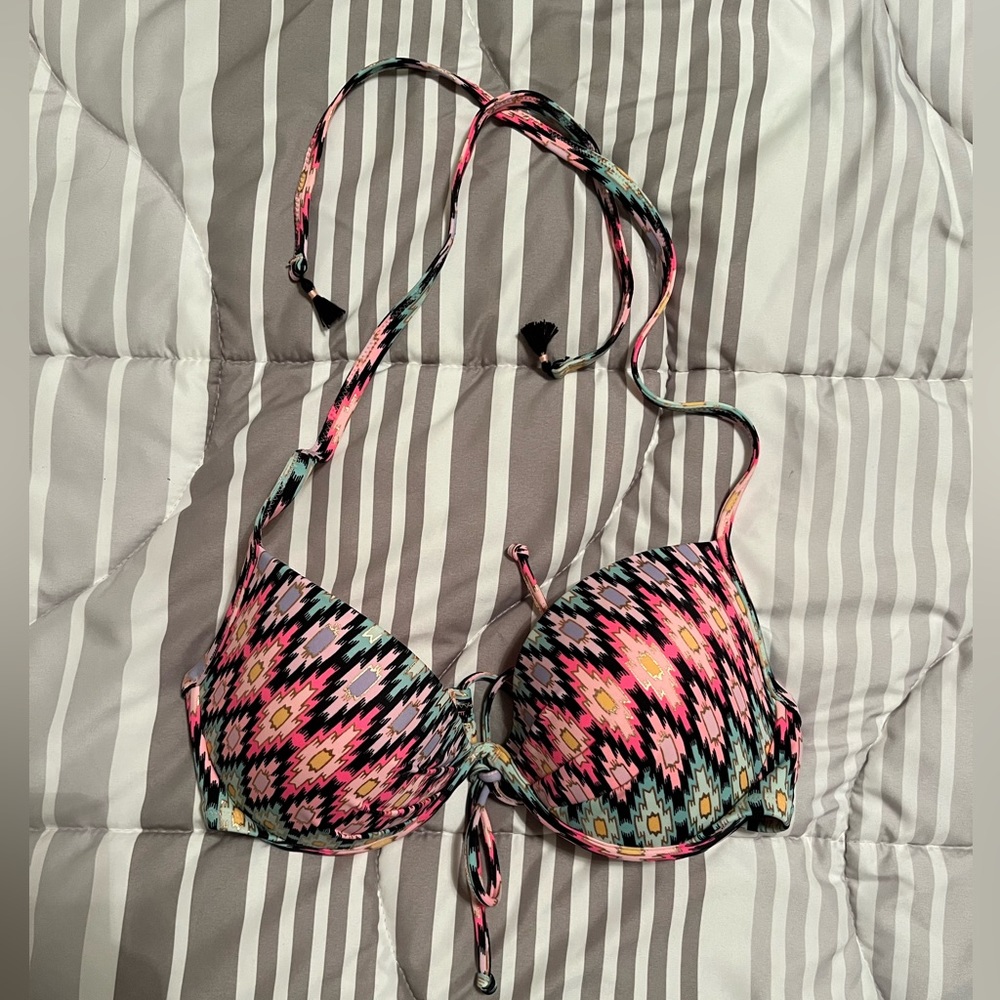 Multi Color Push Up Bikini Top